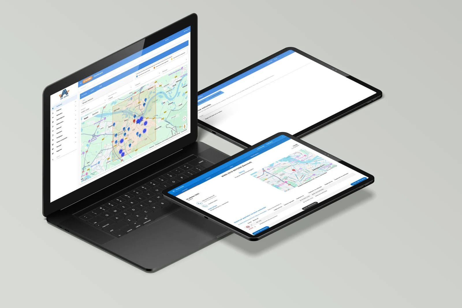 Eén digitale keten, van kantoor tot wegkant