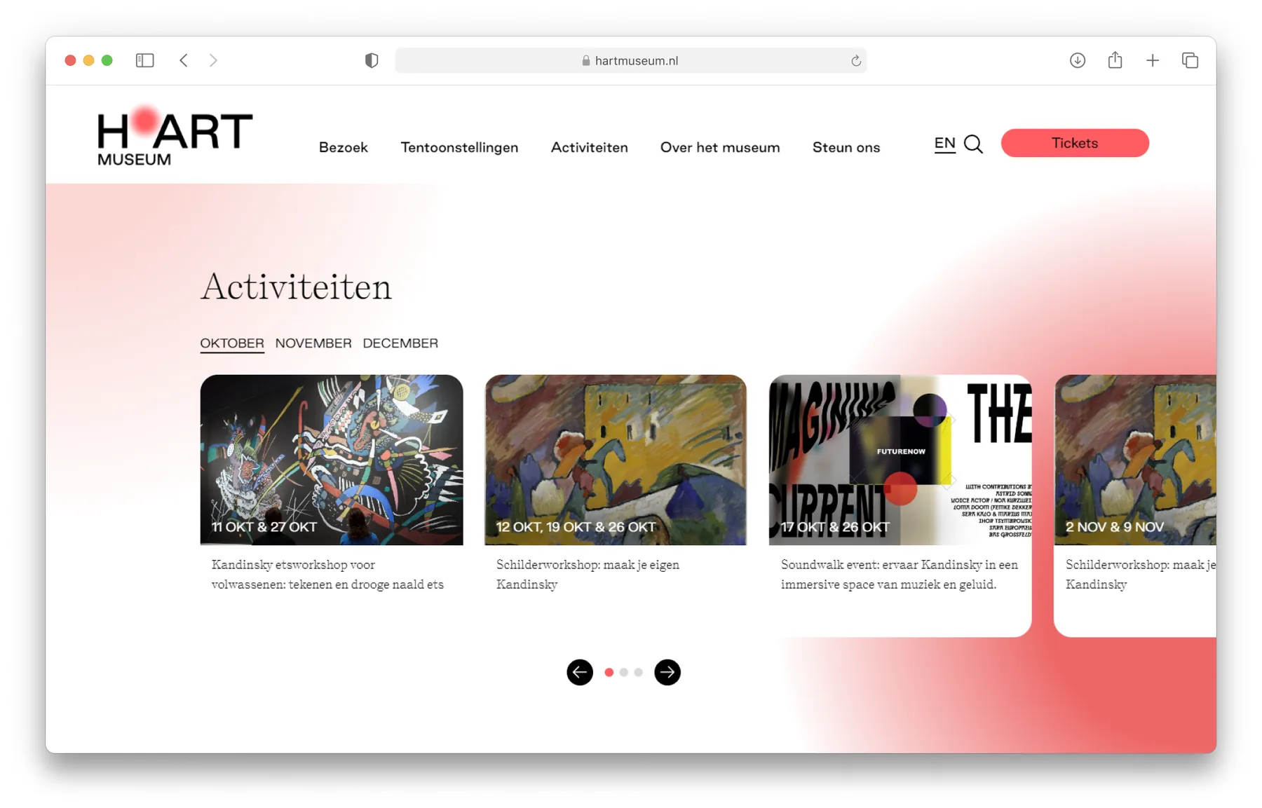 Een nieuw digitaal gezicht voor H’art Museum