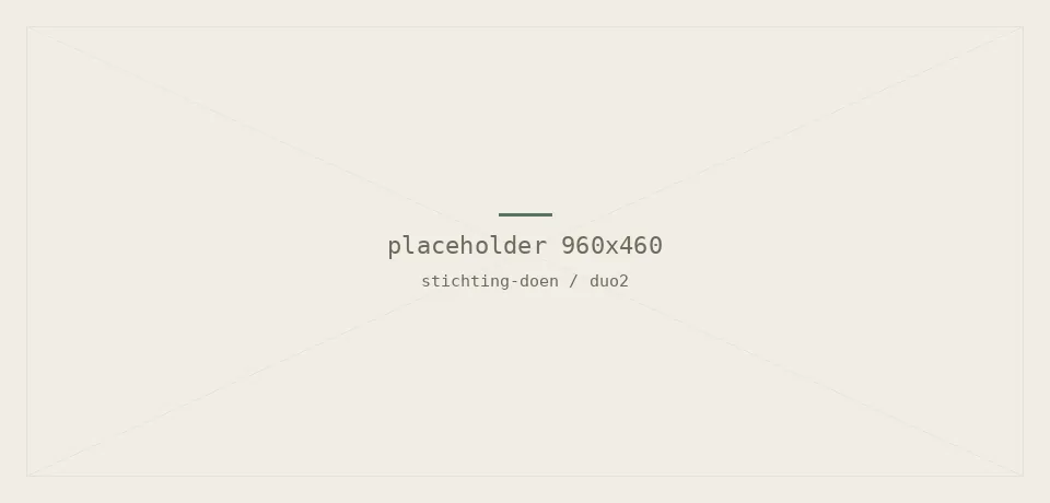 Placeholder - hier komt een foto van 960x460 pixels